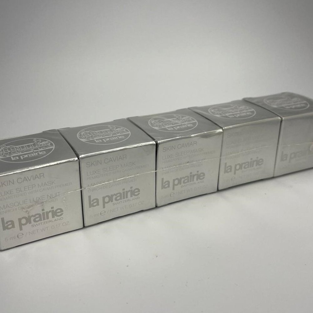 X5 La Prairie Skin Caviar Luxe Sleep Mask Remastered With Caviar Premier .17 oz